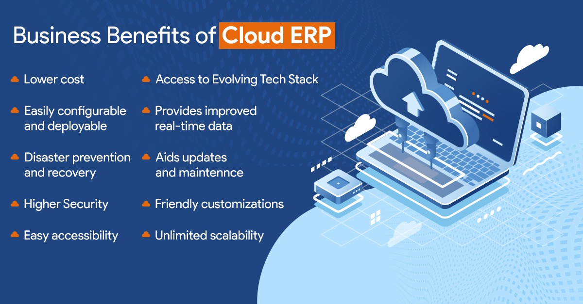 Business Benefits of Cloud ERP